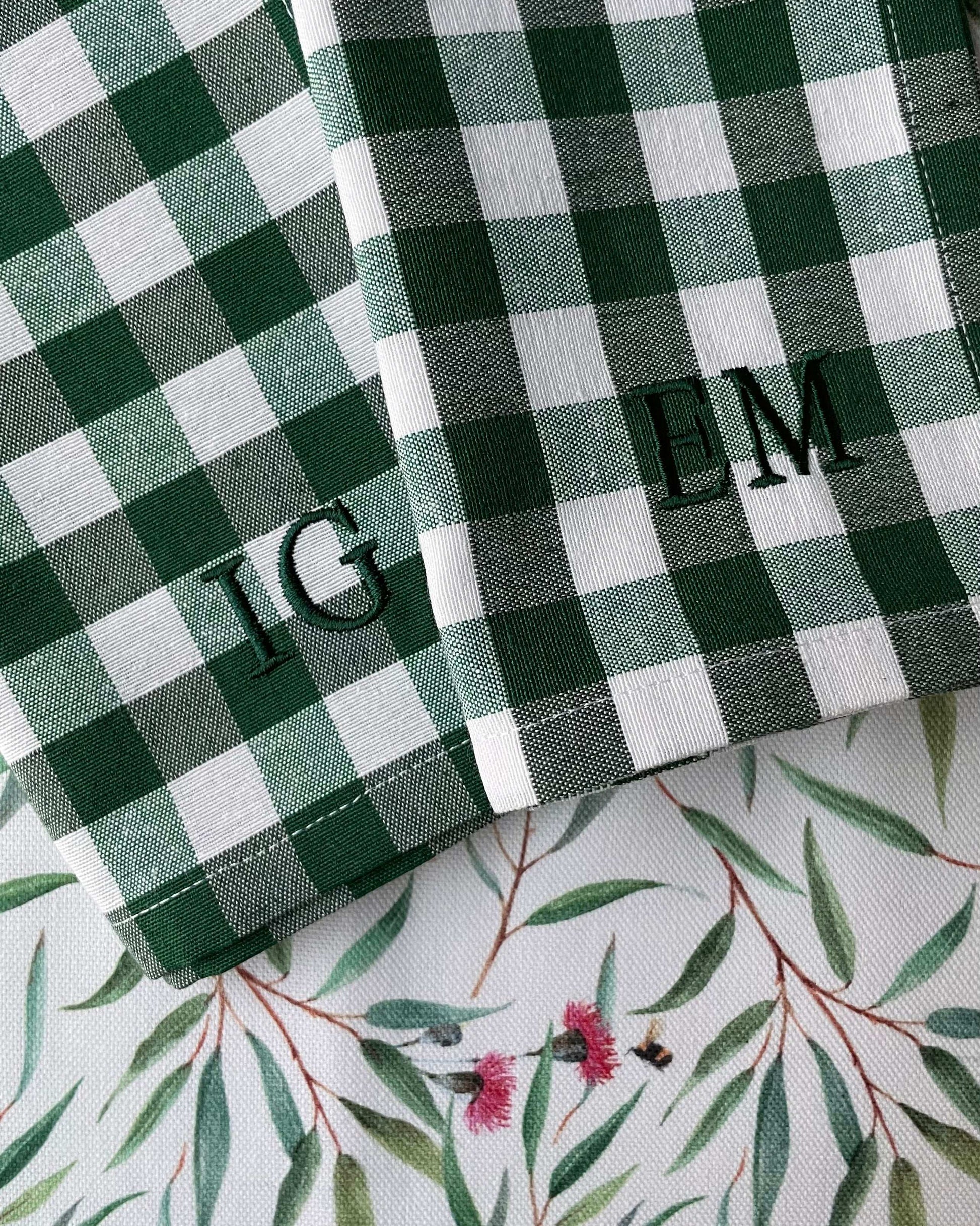 Servilleta Vichy Verde