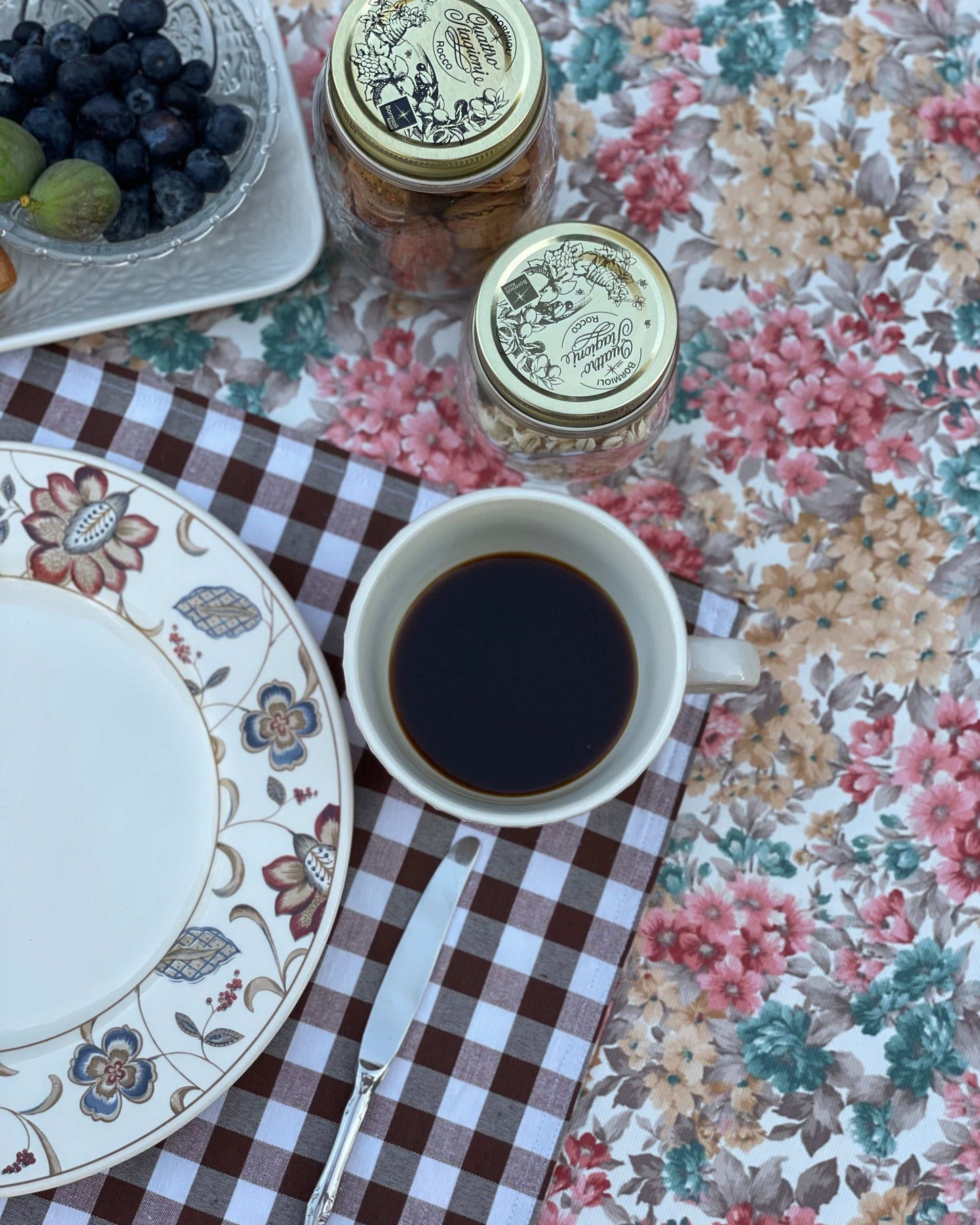 Servilleta Vichy Chocolate