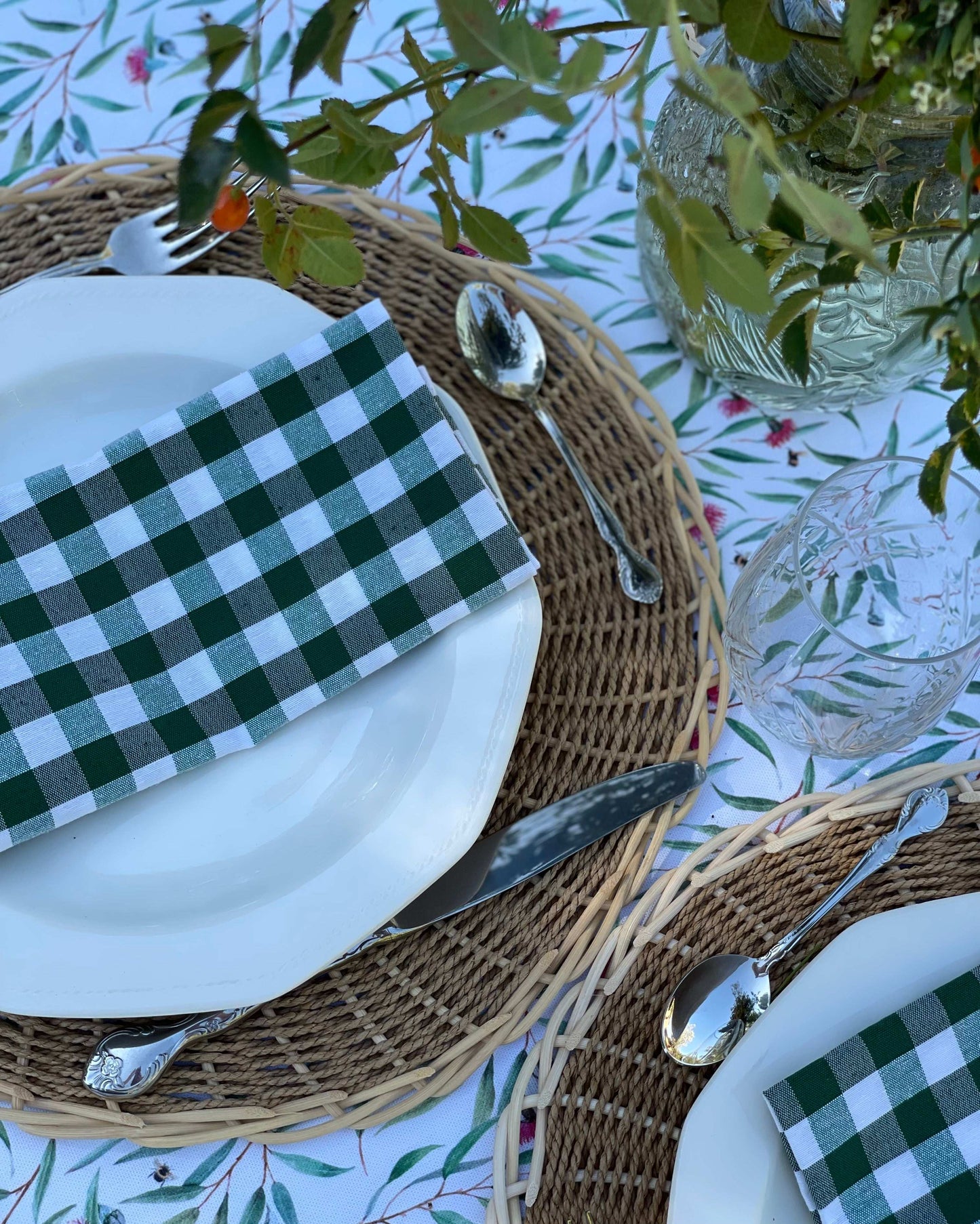 Servilleta Vichy Verde